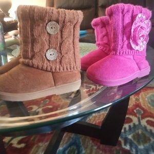 Toddler girls boots bundle
